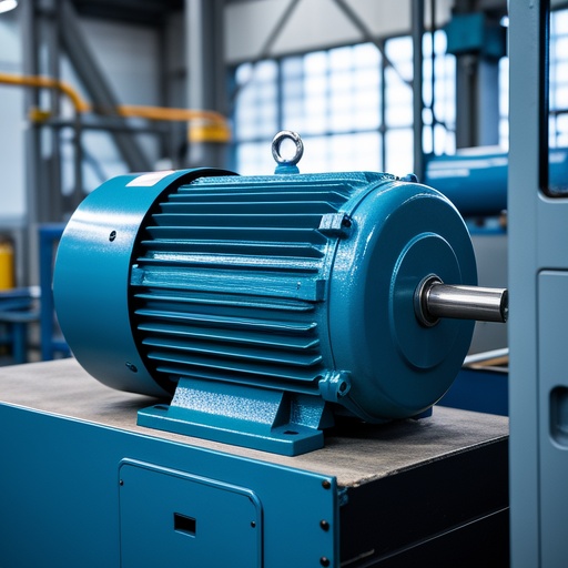 High-efficiency Induction AC Motor Application